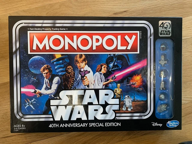 Hasbro Monopoly Game: Star Wars 40Th Anniversary Special Edition Hasbro Monopoly Game: Star Wars 40Th Anniversary Special Edition