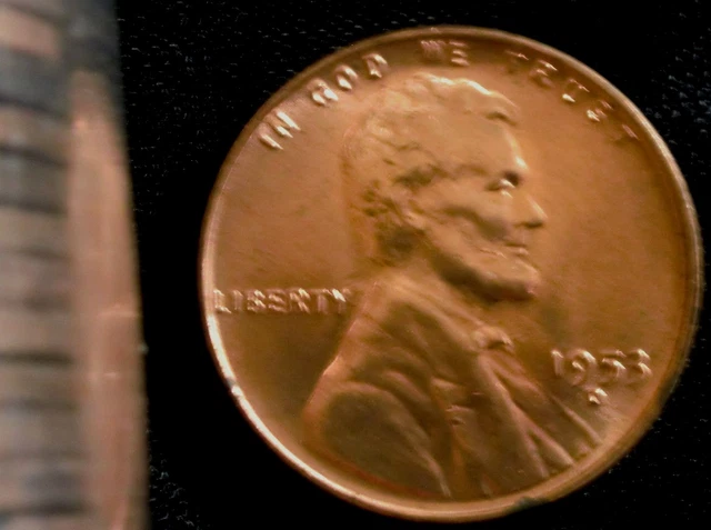 1953-D Denver Mint Lincoln Wheat Penny Cent Uncirculated BU