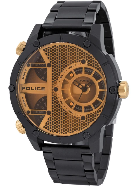 POLICE PEWJG2118103 VIBE Mens Watch 50mm 5ATM 156.49 PicClick UK