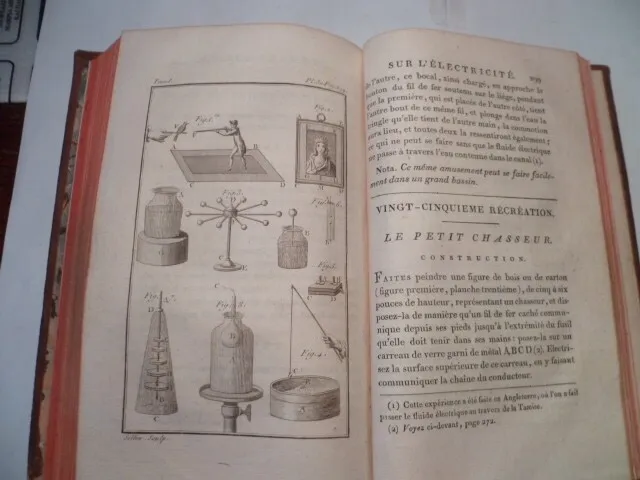 1799- 3 Vol-Magie-Prestidigitation-Optique-Ecriture Occulte-Nombres-102 Planches