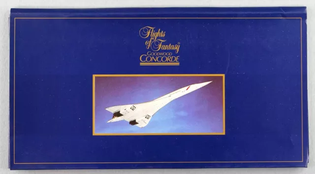 Concorde Vintage Airline Ticket Wallet Goodwood Flights Of Fantasy Supersonic 2