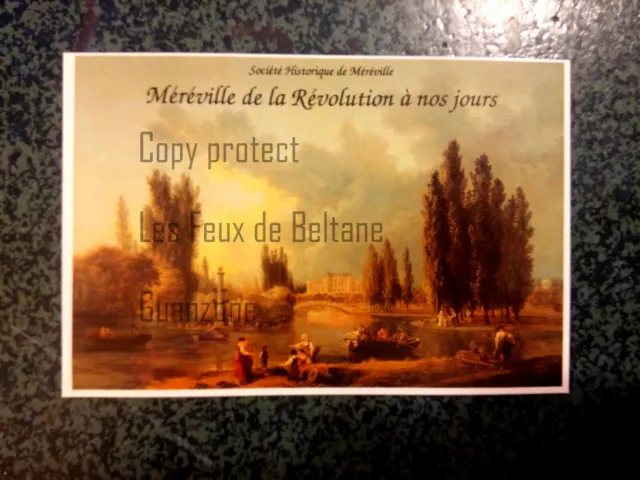 MEREVILLE DE LA REVOLUTION A NOS JOURS   carte postale postcard