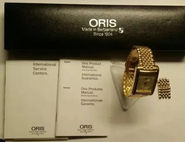 Watch  ORIS B7460 RECTANGULAR automatic date pointer