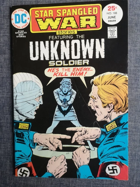 Star Spangled War Stories 188 Dc Comics War Stories