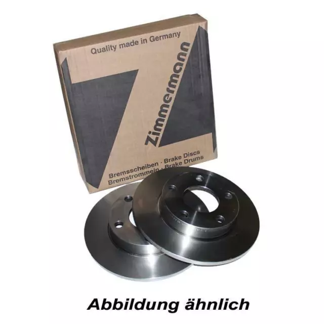 2 Zimmermann Discos de Freno 345mm Delant. para Audi Seat Skoda VW