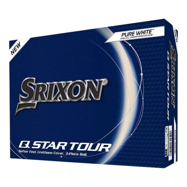 NEW Srixon 2024 Q Star Tour Golf Balls - White- 3 Dozen