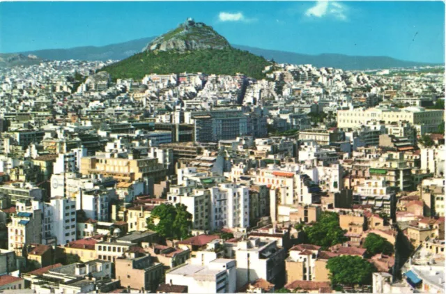 Partial View of The City of Athens, Greece, Beautiful Buildings Postcard