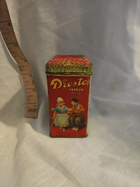 Droste's Rare MINI Collectible Vintage Dutch Cocoa Tin