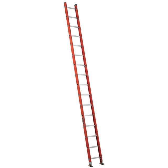 LOUISVILLE FE3116 Straight Ladder,16 ft.,300 lb.,Fg