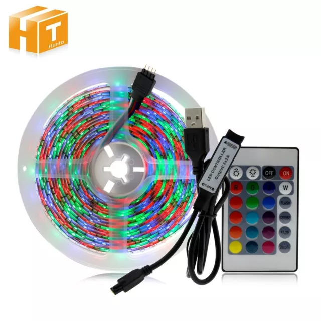 Tiras LED WiFi Luces Decoracion Wireless RGB Para Cuarto Habitacion Kit Sala