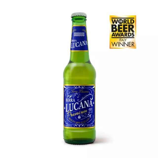 Birra LUCANA 33cl cassa da 24 - 4,8% alc vol - Premium Beer