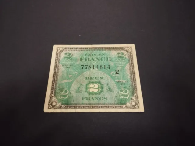 Billets 2 Francs France Série 2