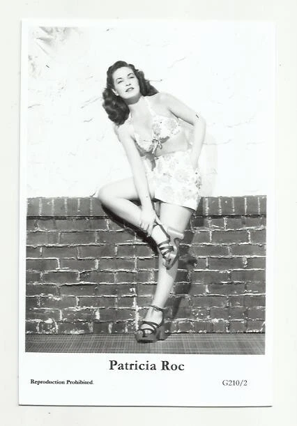 (Bx25) Patricia Roc Swiftsure Photo Postcard (G210/2) Filmstar Pin Up Glamor