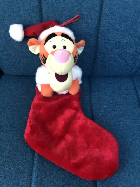 Chaussette de Noël Peluche Tigrou DISNEY Ami De Winnie L’ourson