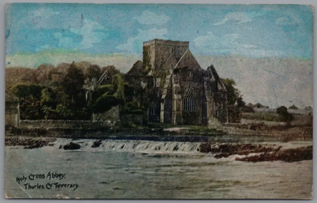 Holy Cross Abbey Thurles County Tipperary Ireland Postcard Postmark 1906