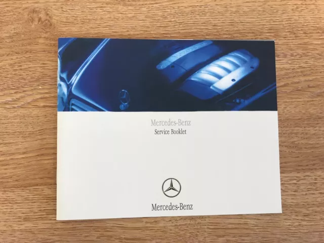 Mercedes Benz C Class Service Book Genuine Blank All Models Cars Vans Cdi C220