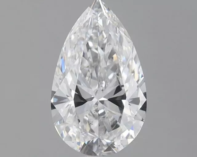 0.90 CT Brillant Poire Cut Lab Grown Diamond E-SI1 Clarity Loose CVD Diamond