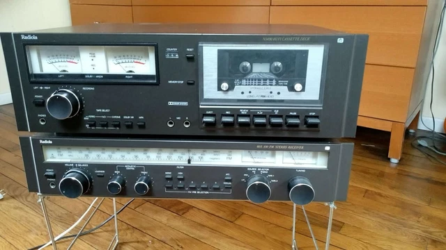 Ampli Tuner Vintage Radiola 603 – Récepteur AM/FM Stéréo, Bon état