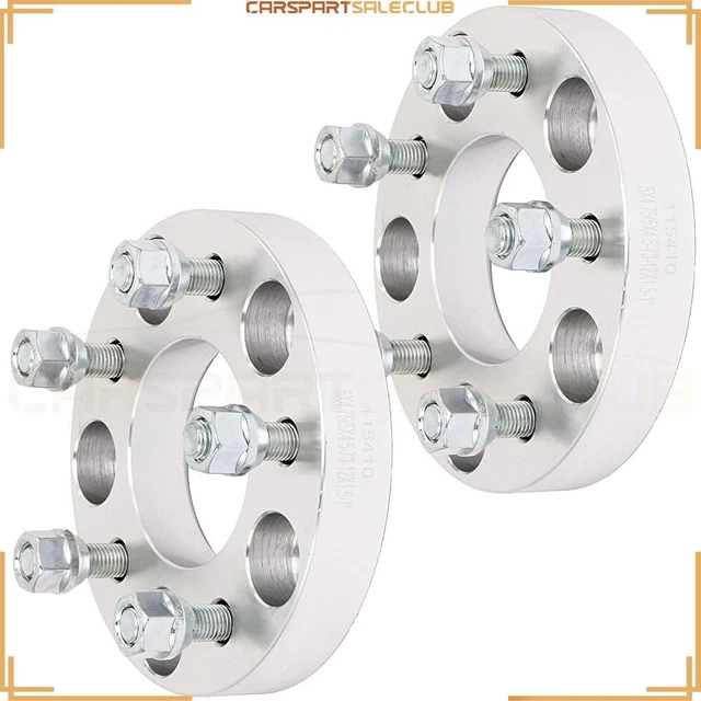2 pcs 1" Wheel Spacers 5x4.75 to 5x4.5 Adapters For Chevrolet Corvette