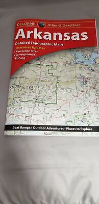 Delorme Arkansas AR Atlas & Gazetteer Map Newest Edition Topographic / Road Maps 2