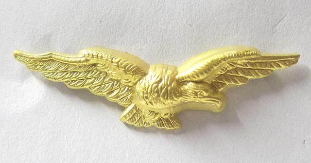 RAF OFFICER CAP Badge Eagle WW2 WWII Hat Royal Air Force Albatross New ...