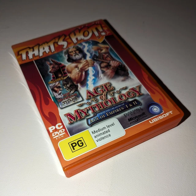 Age Of Mythology - Gold Edition (Jeu + Extension The Titans) - PC Version Française - Bon état