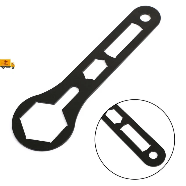 Chiave forcella 50 mm + fermo molla adatto forcella WP per Husqvarna 250 300 B7