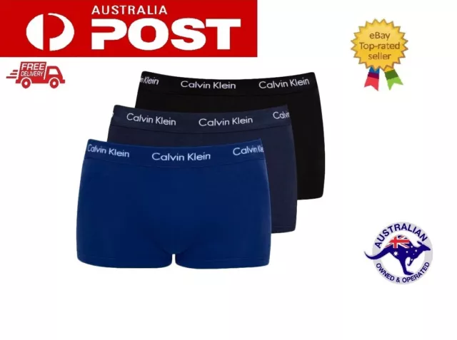 3Pack Calvin Klein Original CK Men Underwear Classic Trunks Boxer Shorts