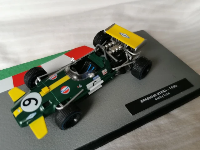 FORMULA 1 COLLECTION 1969 Brabham BT26A Jacky Ickx 1.43 Scale F1 EUR 22