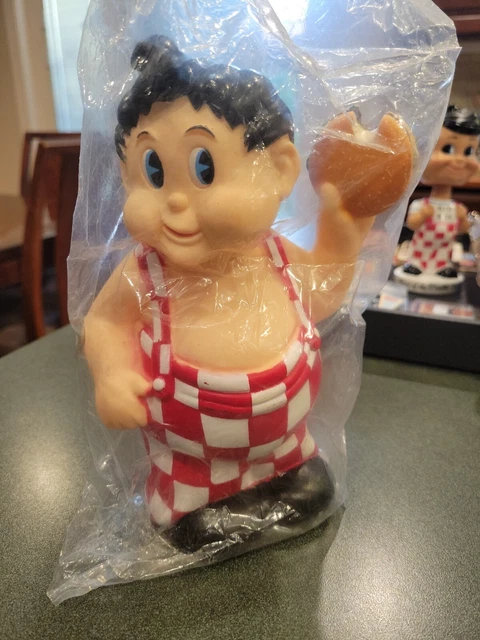 Vintage Big Boy, 60 Years With Big Boy 1996 Promotion Coin Bank NEW In Package