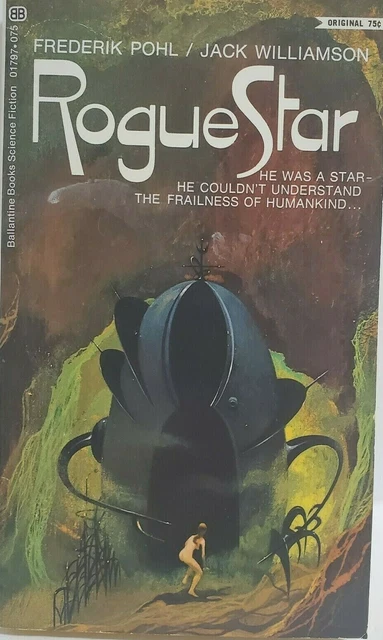 ROGUE STAR FREDERIK Pohl Jack Williamson Ballantine roman de science ...