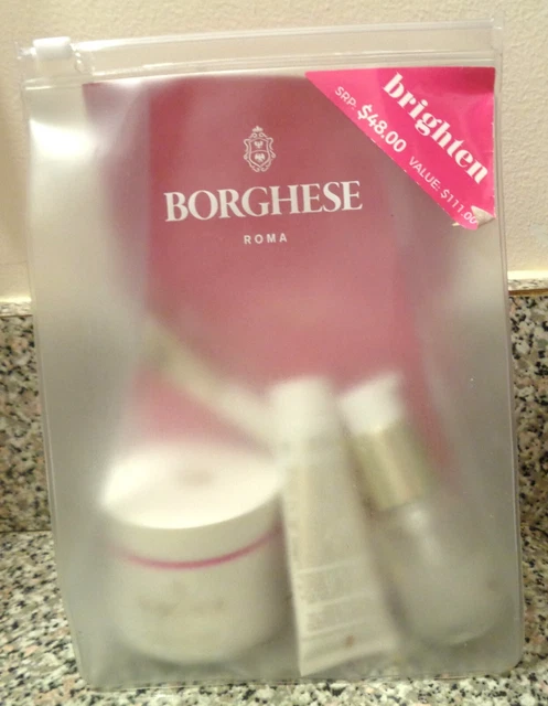 Borghese Fango 4 piece Set Fango Mud- Age Defying, Moisture Intensifier-Brush