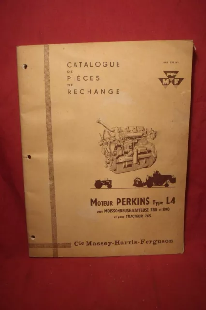Massey - Harris - Ferguson , Catalogue Pieces De Rechange