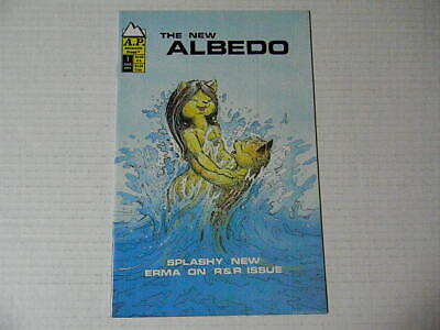 1 THE NEW ALBEDO #1 First Printing Antarctic Press 1991 ANTHROPOMORPHICS + BONUS