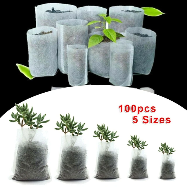 Biodegradable Non-Woven Nursery Bag Plant Grow Planting Pots Growing Bag Quality