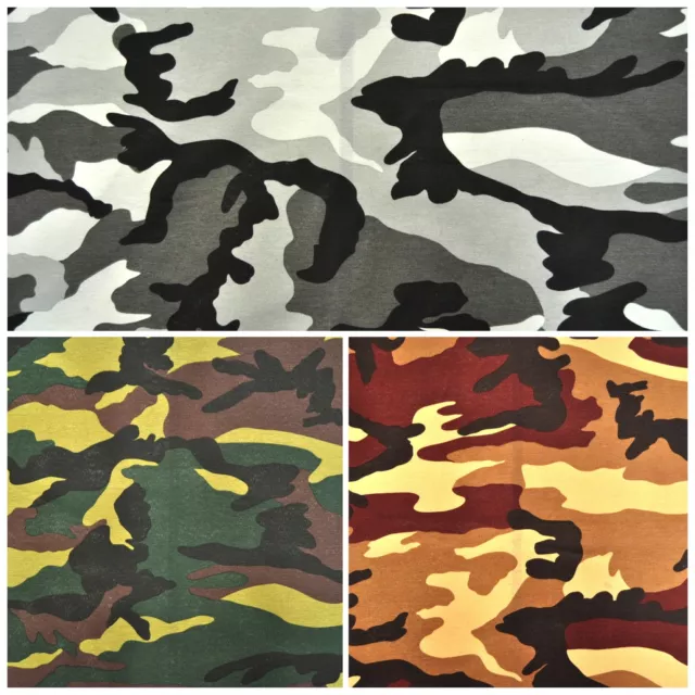 Camouflage Baumwolle Mix Stoffe Deko Möbelstoff Vorhang Militär Bundeswehr Tarn