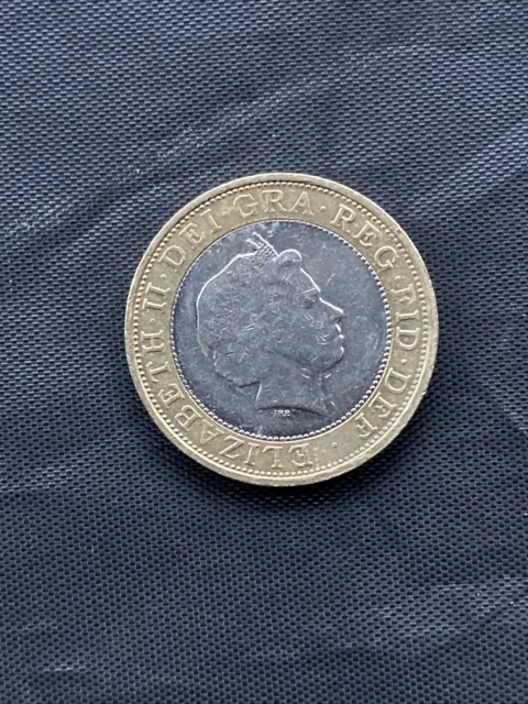 2001 Queen Elizabeth £2 TWO POUND COIN STANDING ON THE SHOULDERS OF GIANTS 2001 2