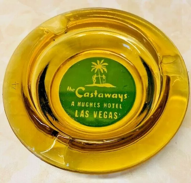 Vintage  A Hughes Hotel The Castaways  Las Vegas Ashtray