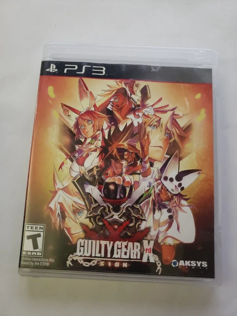Guilty Gear Xrd -SIGN- (Sony PlayStation 3, 2014) CIB