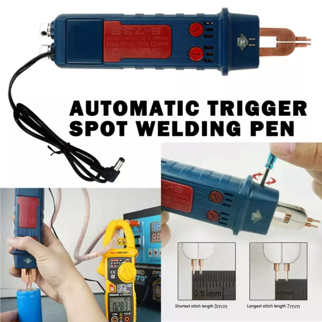 Automatic trigger Spot Welder Welding Pen For 18650Battery fit 737G+ 737DH 709AD