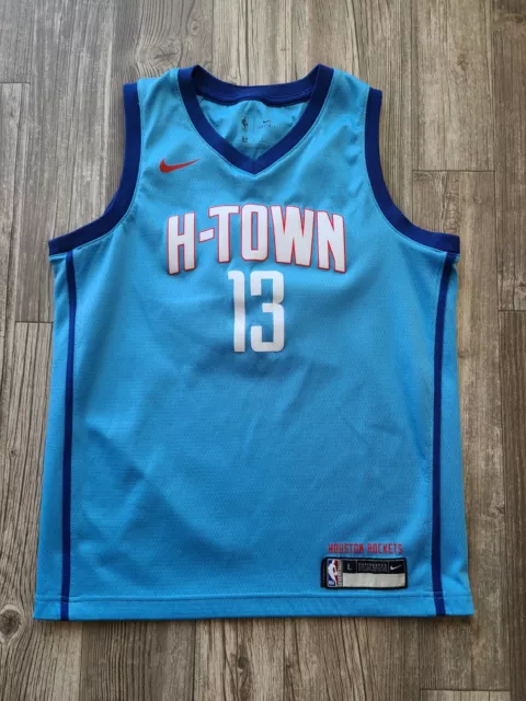 Nike H-Town City Edition Swingman Jersey James Harden Size Youth