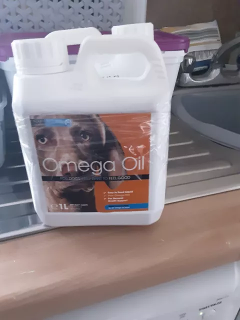 NAF CANINE OMEGA OIL DOG OMEGA OIL SUPPLEMENT 2 x 1 Litre