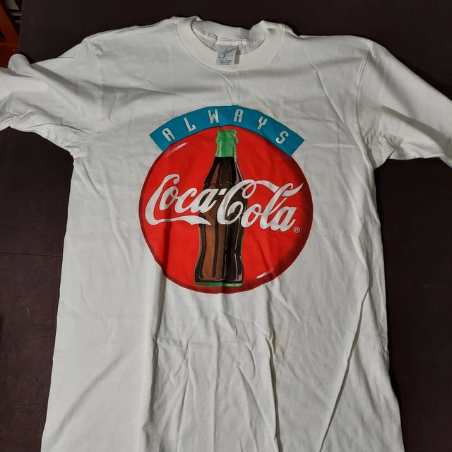 VINTAGE ALWAYS COCA-COLA Glass Bottle Coke T Shirt Size XL $23.50 
