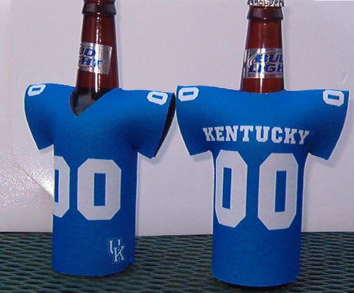 2-University Of Kentucky Wildcats Football Jersey Koozie Free Ship