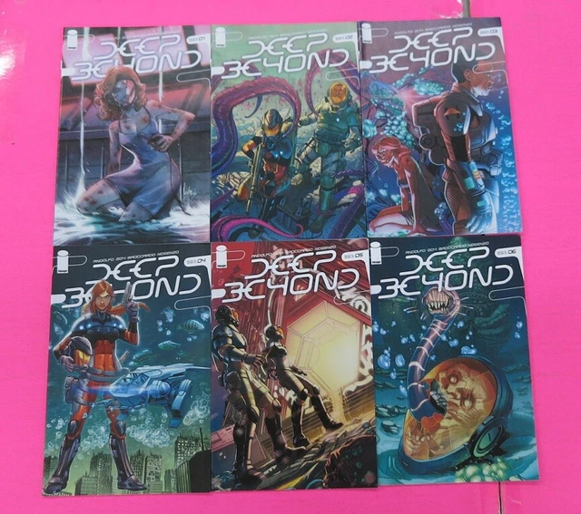 Deep Beyond  # 1,2,3,4,5,6,7,8,9,10,11,12 COMIC Image 2021 12 LOT Andolfo