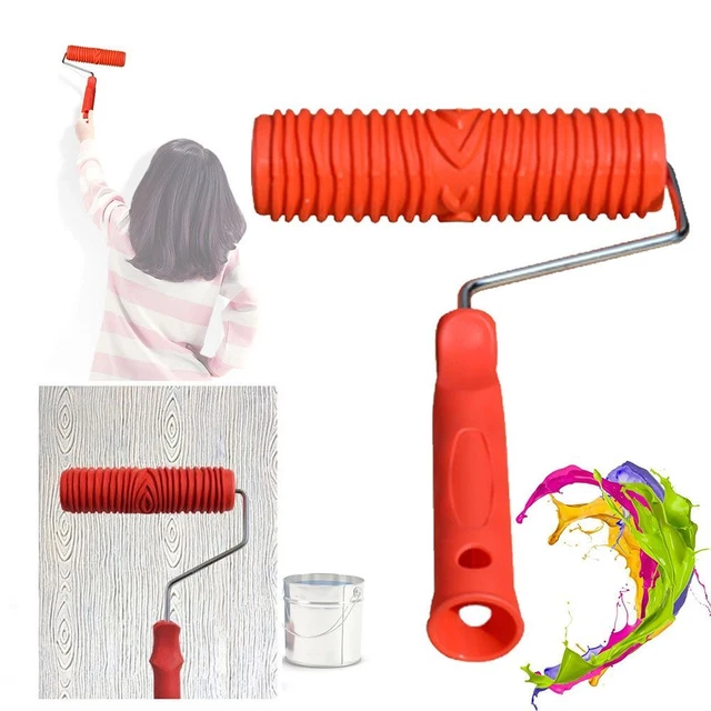 modello strumento grano di legno colore rullo texture colore pittura motivo grano strumento