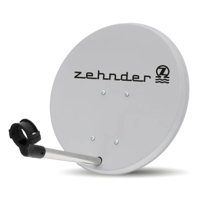 ZEHNDER Digitale Sat Anlage Spiegel 40cm LNB Kabel Schüssel Camping Mobil Mini H 2