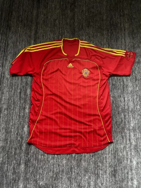 Adidas Spanien Trikot Herren L 2006 WM Torres