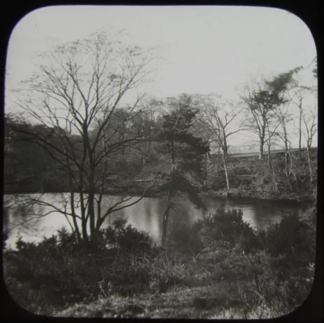 Glass Magic Lantern Slide LEGGART DEB ABERDEEN C1900 PHOTO SCOTLAND