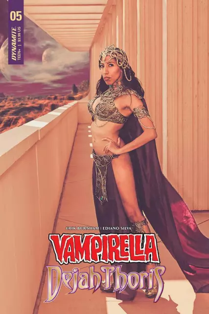 Vampirella Dejah Thoris #5 Cover F Variant Dejah Thoris Cosplay Photo Cover